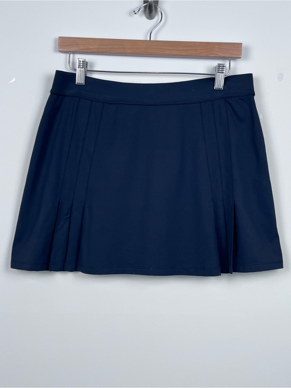 Tail Tech Women''s Pleated Front Black Tennis Skirt TX6054 Size M; Pickleball